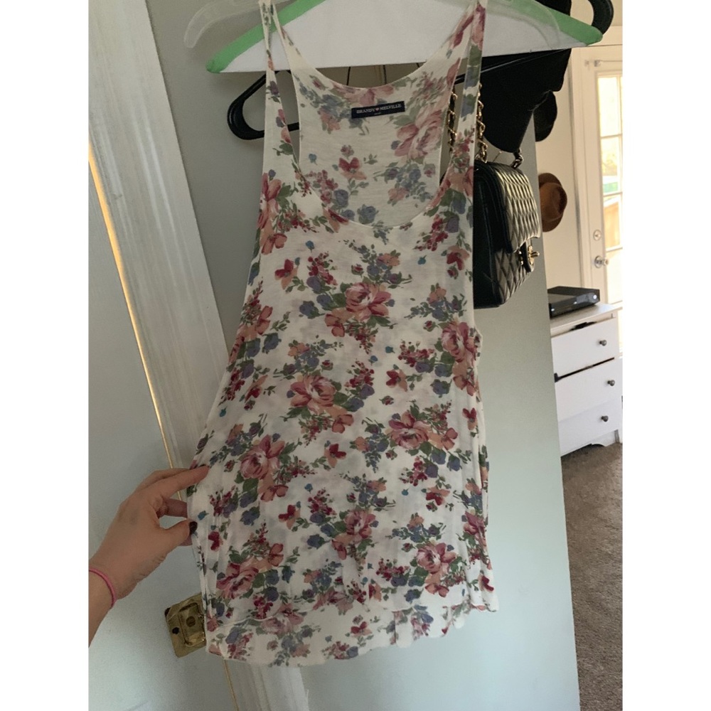 Brandy Melville floral tank